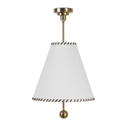 Regina Andrew Jubilee Pendant - Natural Brass