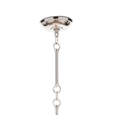 Regina Andrew Reese Pendant - White And Polished Nickel