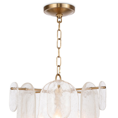 Regina Andrew Echo Pendant - Natural Brass