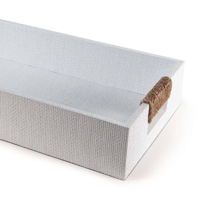 Regina Andrew Logia Rectangle Tray Small - White