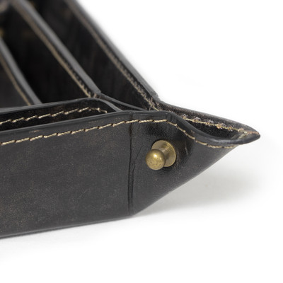 Regina Andrew Derby Leather Tray Set - Black