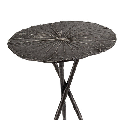 Regina Andrew Lotus Table Small - Set Of 2 Dark Nickel