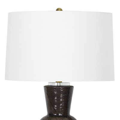 Regina Andrew Hugo Ceramic Table Lamp - Black