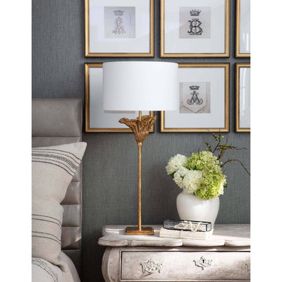 Regina Andrew Monet Table Lamp - Antique Gold Leaf