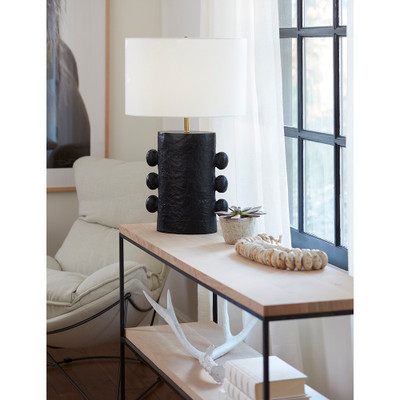 Regina Andrew Maya Metal Table Lamp - Black