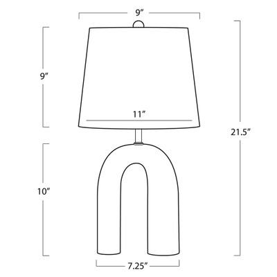 Regina Andrew Slinkly Marble Table Lamp