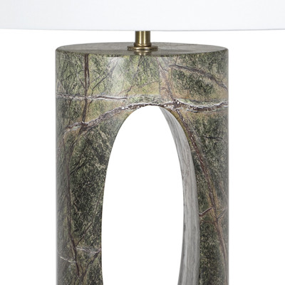 Regina Andrew Portia Marble Table Lamp - Green