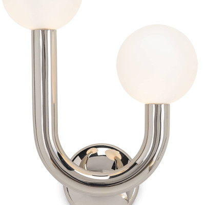 Regina Andrew Happy Sconce Right Side - Polished Nickel