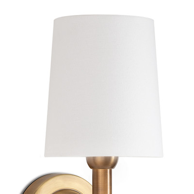 Regina Andrew Jameson Sconce - Natural Brass