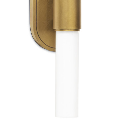 Regina Andrew Dixon Sconce Double - Natural Brass