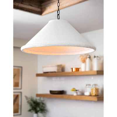 Southern Living Billie Concrete Pendant Large