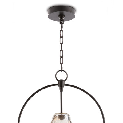 Southern Living Emerson Bell Jar Pendant Small - Oil Rubbed Bronze