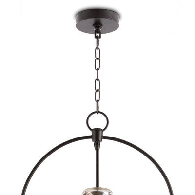 Southern Living Emerson Bell Jar Pendant Large - Oil Rubbed Bronze