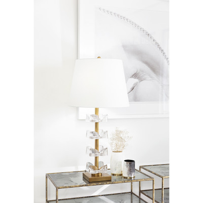 Southern Living Bella Table Lamp - Natural Brass