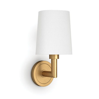 Southern Living Legend Sconce Single - Natural Brass