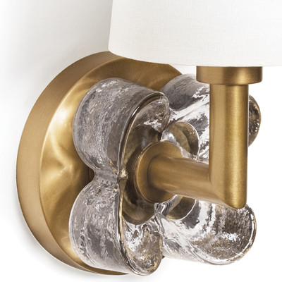 Southern Living Bella Sconce - Natural Brass