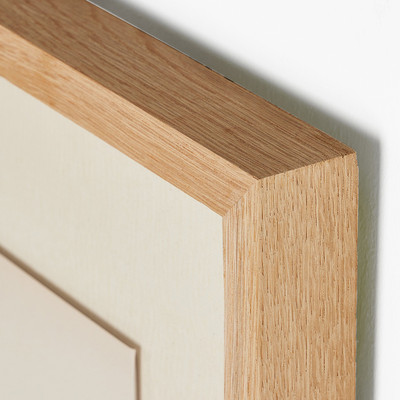 Amber Lewis x Four Hands Fleur Jaune by Shaina Page - Vertical Grain 2.5 White Oak - 30 X 40