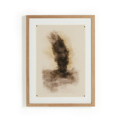Amber Lewis x Four Hands Washed Lands I by Coup D'esprit - Vertical Grain 1.5 White Oak - 24 X 32