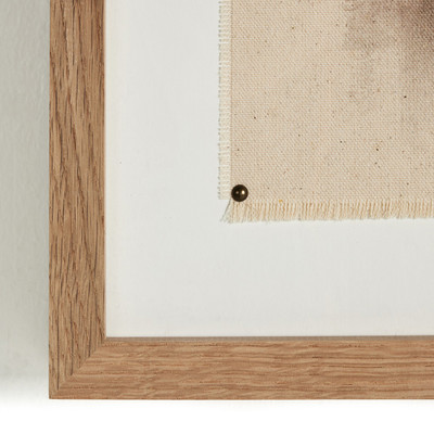 Amber Lewis x Four Hands Washed Lands I by Coup D'esprit - Vertical Grain 1.5 White Oak - 18 X 24