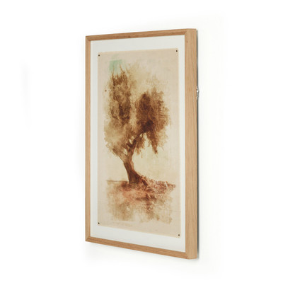 Amber Lewis x Four Hands Undone Cypress by Coup D'esprit - Vertical Grain 2.5 White Oak - 30 X 40