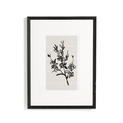 Amber Lewis x Four Hands Sprig I by Coup D'esprit - 1.0 Brimfield Black - 18 X 24