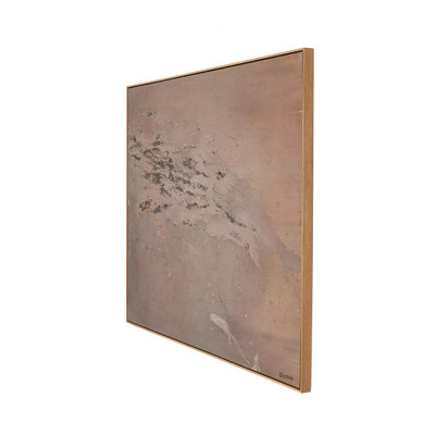 Amber Lewis x Four Hands Return To The Pasture by Tyler Guinn - Vertical Grain White Oak Floater - 48 X 39