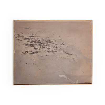 Amber Lewis x Four Hands Return To The Pasture by Tyler Guinn - Vertical Grain White Oak Floater - 40 X 32.5