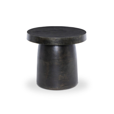 Amber Lewis x Four Hands Paz Outdoor End Table - Distressed Bronze
