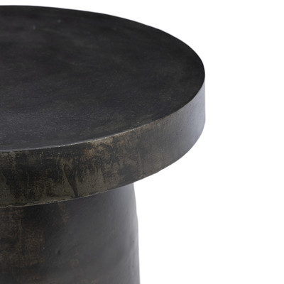 Amber Lewis x Four Hands Paz Outdoor End Table - Distressed Bronze