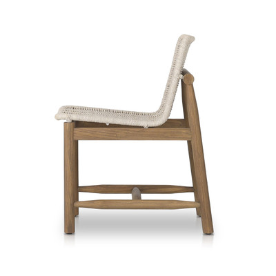 Amber Lewis x Four Hands Dume Outdoor Dining Chair - Vintage White