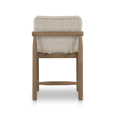 Amber Lewis x Four Hands Dume Outdoor Dining Chair - Vintage White