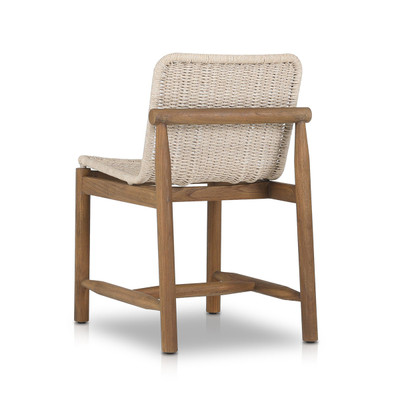 Amber Lewis x Four Hands Dume Outdoor Dining Chair - Vintage White