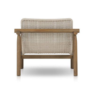 Amber Lewis x Four Hands Dume Outdoor Chair - Vintage White