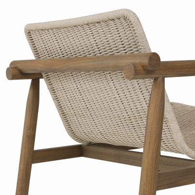 Amber Lewis x Four Hands Dume Outdoor Chair - Vintage White