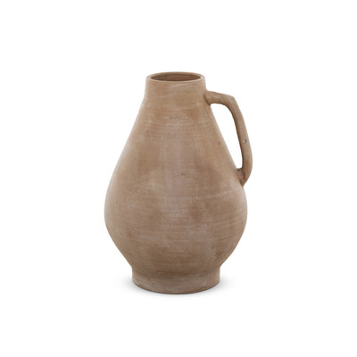 Amber Lewis x Four Hands Sesto Vessel - Aged Natural Terracotta