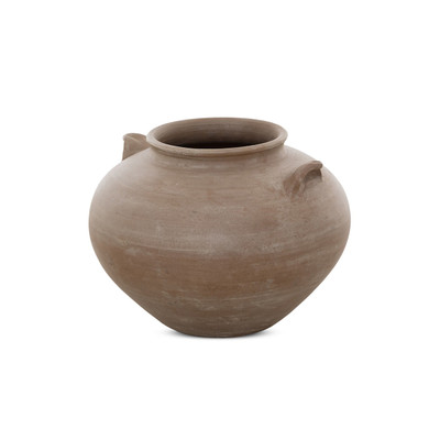 Amber Lewis x Four Hands Civita Vase - Aged Natural Terracotta