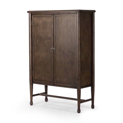 Amber Lewis x Four Hands Wilder Bar Cabinet - Aged Pine