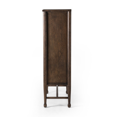 Amber Lewis x Four Hands Wilder Bar Cabinet - Aged Pine