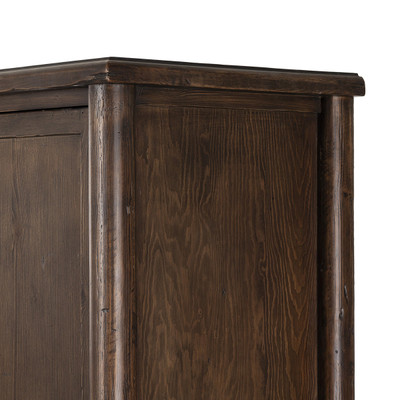 Amber Lewis x Four Hands Wilder Bar Cabinet - Aged Pine