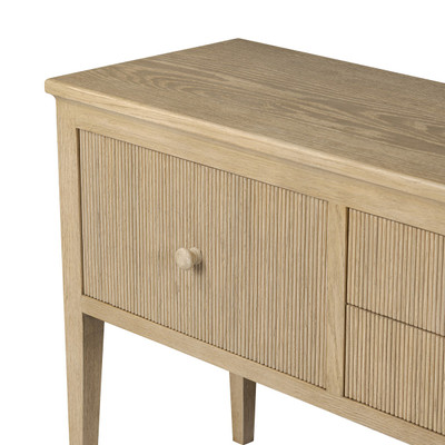 Amber Lewis x Four Hands Bush Sideboard - Light Weathered Oak Veneer