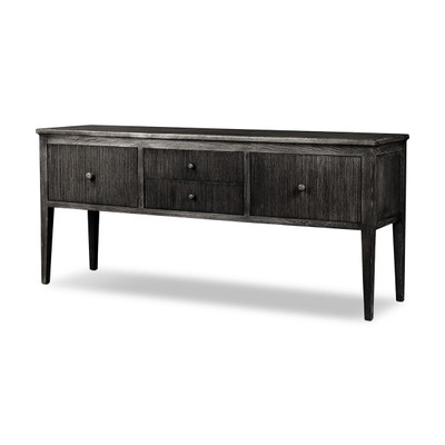 Amber Lewis x Four Hands Bush Sideboard - Distressed Black