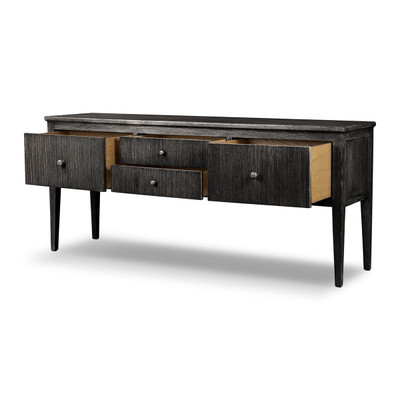 Amber Lewis x Four Hands Bush Sideboard - Distressed Black