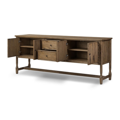 Amber Lewis x Four Hands Bari Sideboard - Weathered Oak Veneer