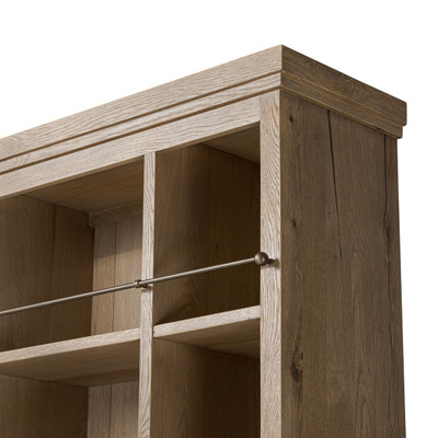 Amber Lewis x Four Hands Alistair Bookcase - Worn Oak Thin Veneer