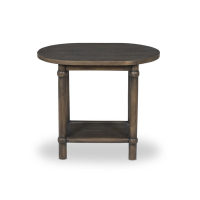 Amber Lewis x Four Hands Charnes End Table - Antique Belgium Bleach