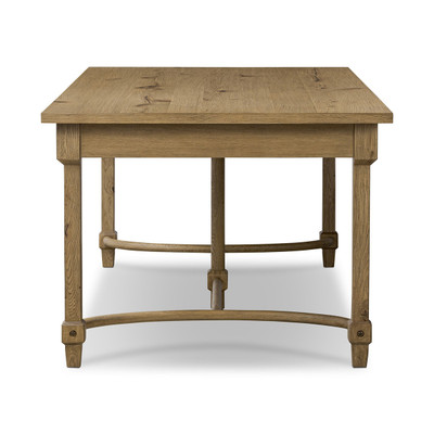 Amber Lewis x Four Hands Edison Desk - Worn Oak Veneer