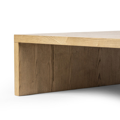 Amber Lewis x Four Hands Hathaway Coffee Table - Toasted Ash Thick Veneer