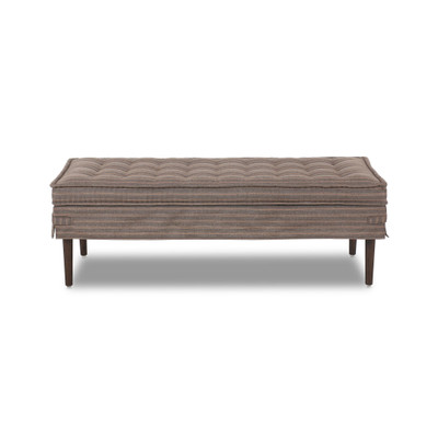 Amber Lewis x Four Hands Cole Accent Bench - Rodin Bark