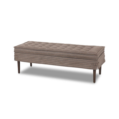 Amber Lewis x Four Hands Cole Accent Bench - Rodin Bark