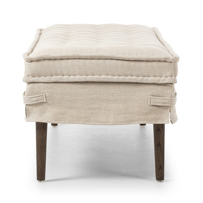 Amber Lewis x Four Hands Cole Accent Bench - Broadway Dune